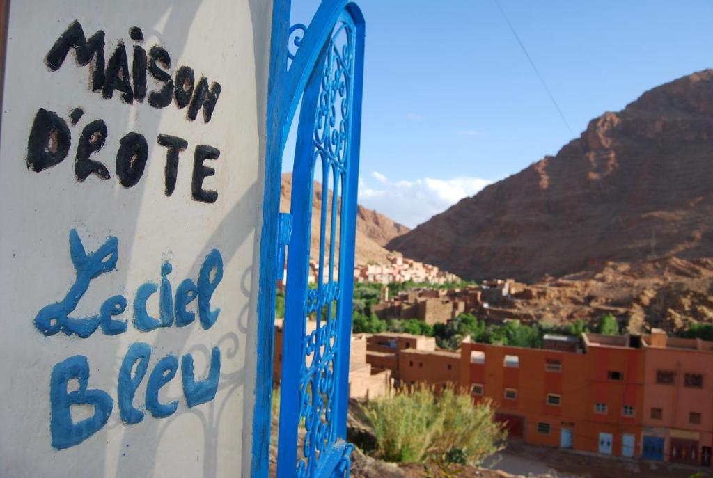 Maison D'Hotes Le Ciel Bleu Tinghir Buitenkant foto